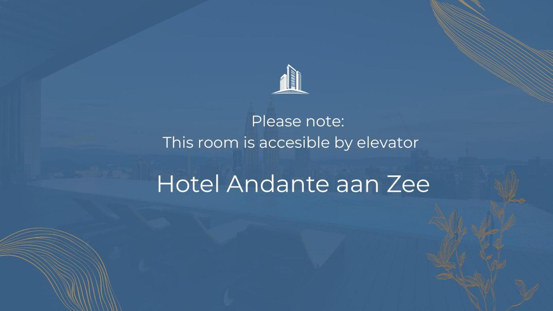 Hotel Andante aan Zee Haag Værelse billede